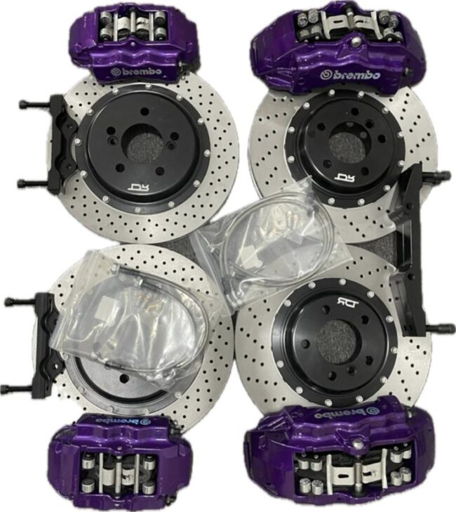 BMW CALIPERS PORSCHE 17Z 18Z BREMBO E60 525 530 540 M5 BBK BRAKES UPGRADE FRONT REARS - Image 10