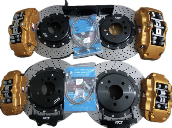 BMW CALIPERS PORSCHE 17Z 18Z BREMBO E39 525 530 540 M5 BBK BRAKES UPGRADE FRONT REARS - Image 8
