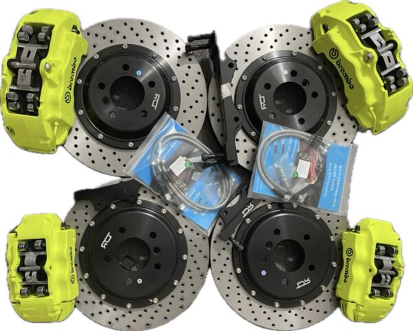 BMW CALIPERS PORSCHE 17Z 18Z BREMBO E39 525 530 540 M5 BBK BRAKES UPGRADE FRONT REARS - Image 6