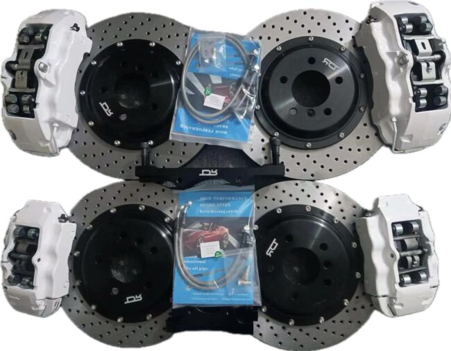 BMW CALIPERS PORSCHE 17Z 18Z BREMBO E60 525 530 540 M5 BBK BRAKES UPGRADE FRONT REARS - Image 5