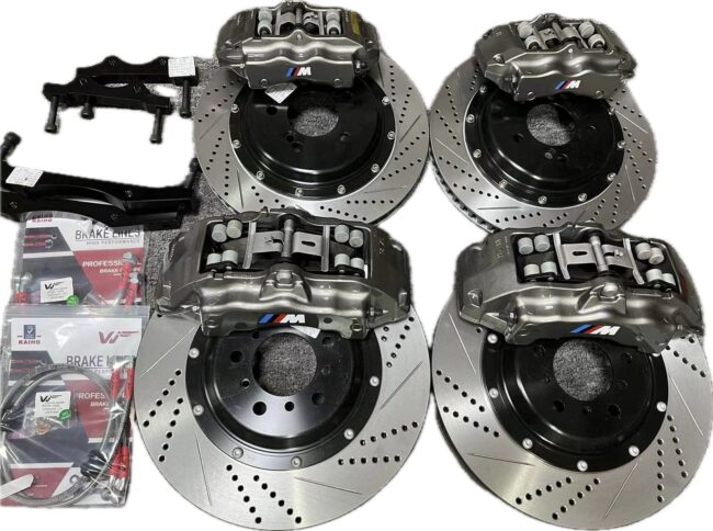 BMW CALIPERS PORSCHE 17Z 18Z BREMBO E60 525 530 540 M5 BBK BRAKES UPGRADE FRONT REARS - Image 4