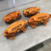 Akebono G37 Sport Brake Calipers OEM Set 370Z M37 350Z CUSTOM COLOR 4POT 2POT - Image 9