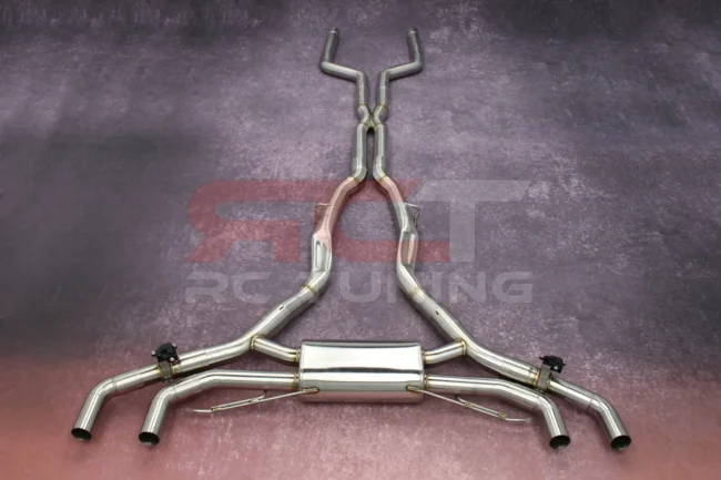 BMW CUSTOM CATBACK EXHAUST SYSTEM VALVED STAINLESS STEEL SEDANS ONLY - Image 15