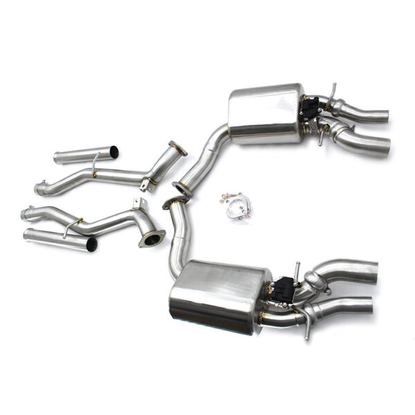 Mercedes Benz E63 2014+ W212 Full Exhaust Catback - Image 4