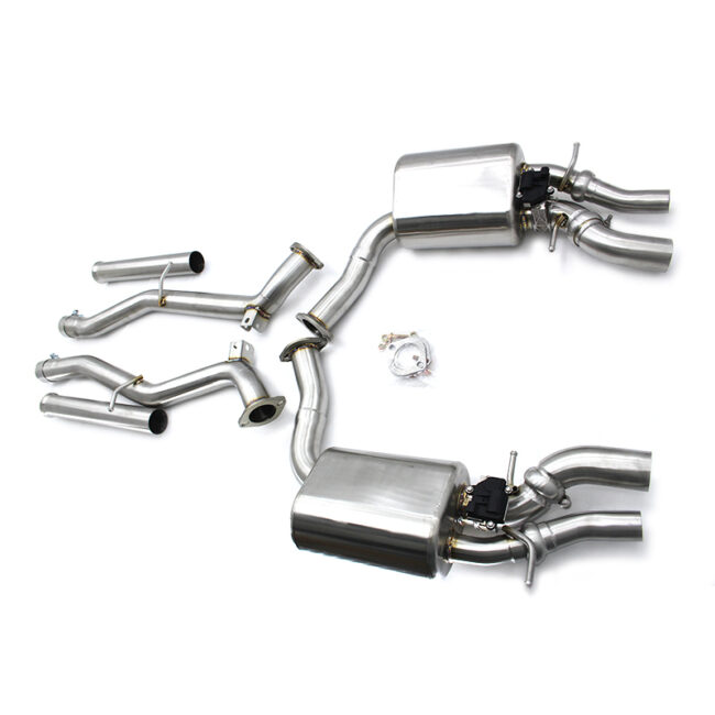 Mercedes Benz E63 2014+ W212 Full Exhaust Catback - Image 4