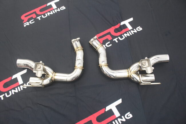 Lamborghini Urus Audi RSQ8 Exhaust Muffler Delete - Image 3
