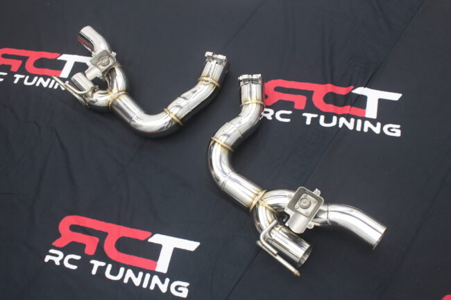 Lamborghini Urus Audi RSQ8 Exhaust Muffler Delete - Image 4