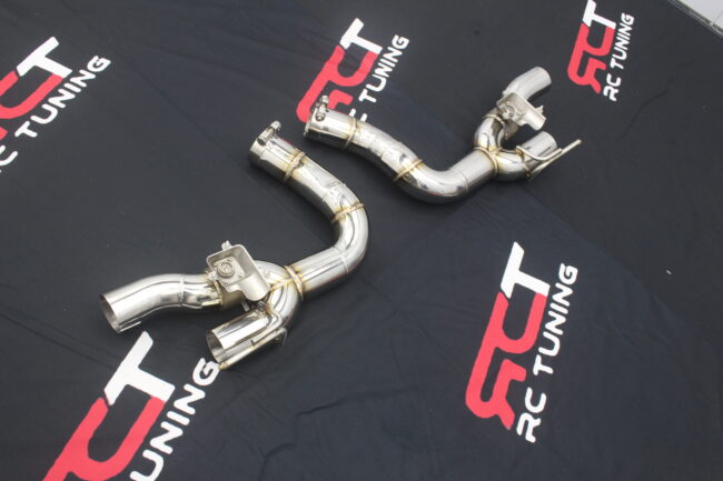 Lamborghini Urus Audi RSQ8 Exhaust Muffler Delete - Image 6
