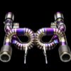 McLaren 720s Stainless Steel Exhaust Tips Titanium Custom - Image 6