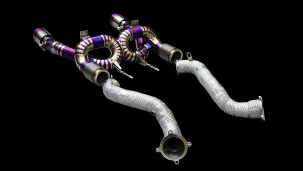 McLaren 720s Stainless Steel Exhaust Tips Titanium Custom - Image 4