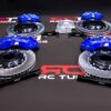 BMW CALIPERS BREMBO KIT BIG BRAKE KIT BBK 6 PISTON BRAKES UPGRADE FRONT REARS - Image 12