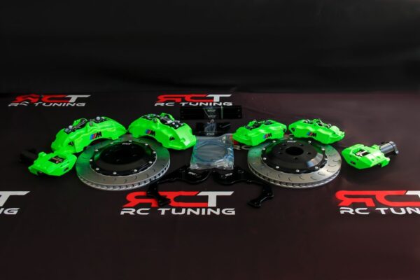 BMW CALIPERS BREMBO KIT BIG BRAKE KIT BBK 6 PISTON BRAKES UPGRADE FRONT REARS - Image 6