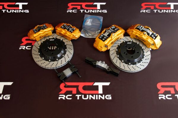 BMW CALIPERS BREMBO KIT BIG BRAKE KIT BBK 6 PISTON BRAKES UPGRADE FRONT REARS