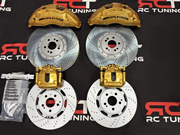 Mercedes-Benz GLS63 GLE63 W167 AMG Big Brake Kit Calipers Front Rear 10P Custom