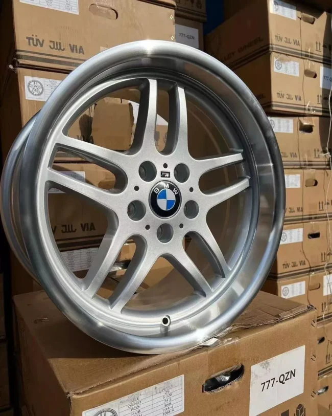 BMW M Parallel 18" OEM Replica Style Wheels E38 E39 E34 E31 Style 37 540 525 530 - Image 3