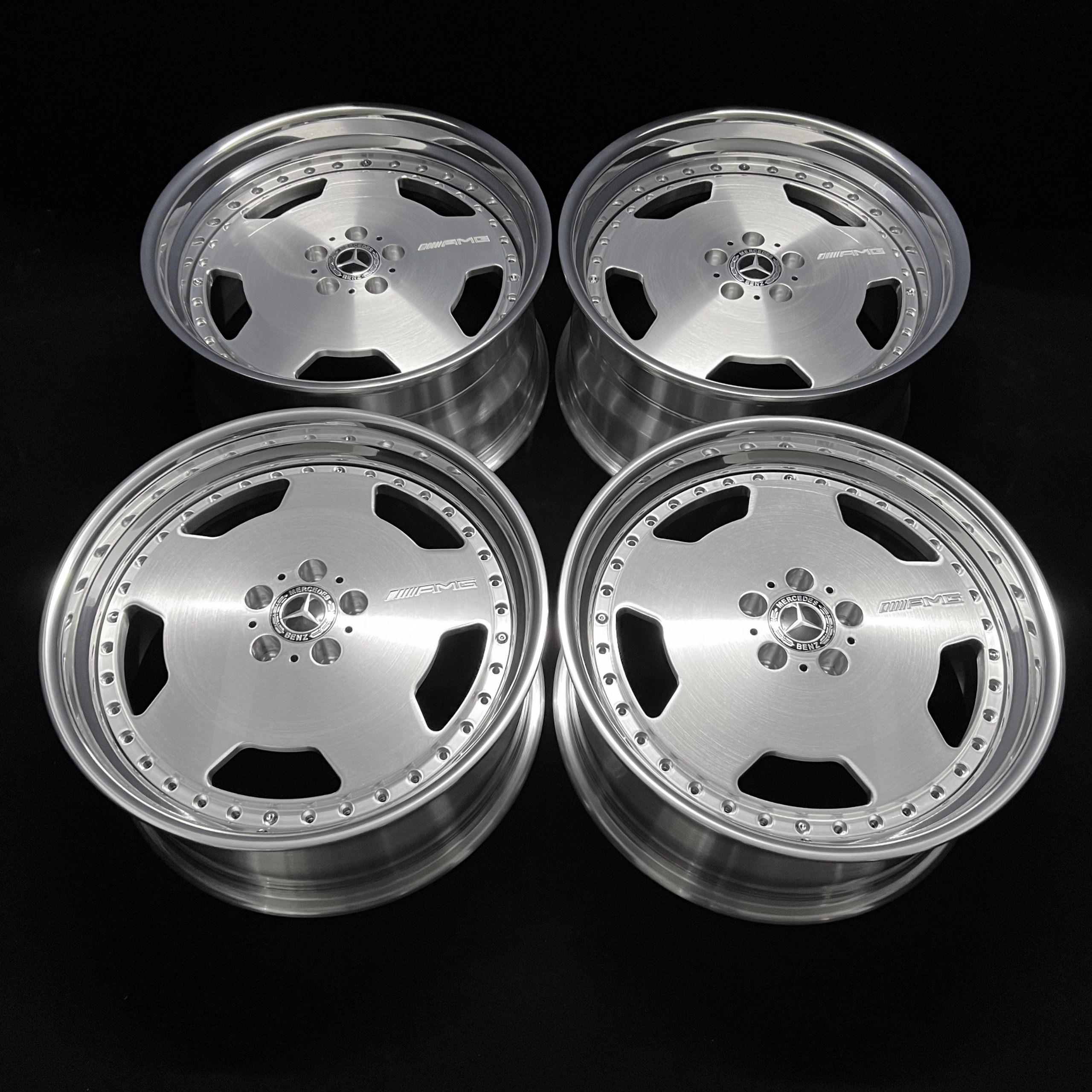 Mercedes Benz AMG Monoblock Wheels Rims Aero I II II Style Custom Made 17” 18” 19” 20” 21" 22" - Image 13