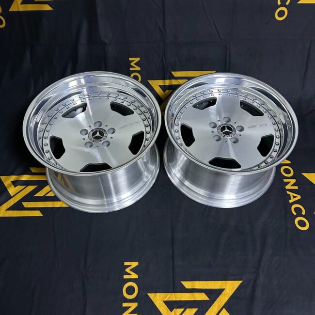 Mercedes Benz AMG Monoblock Wheels Rims Aero 3 Style Custom Made 17” 18” 19” 20” - Image 6