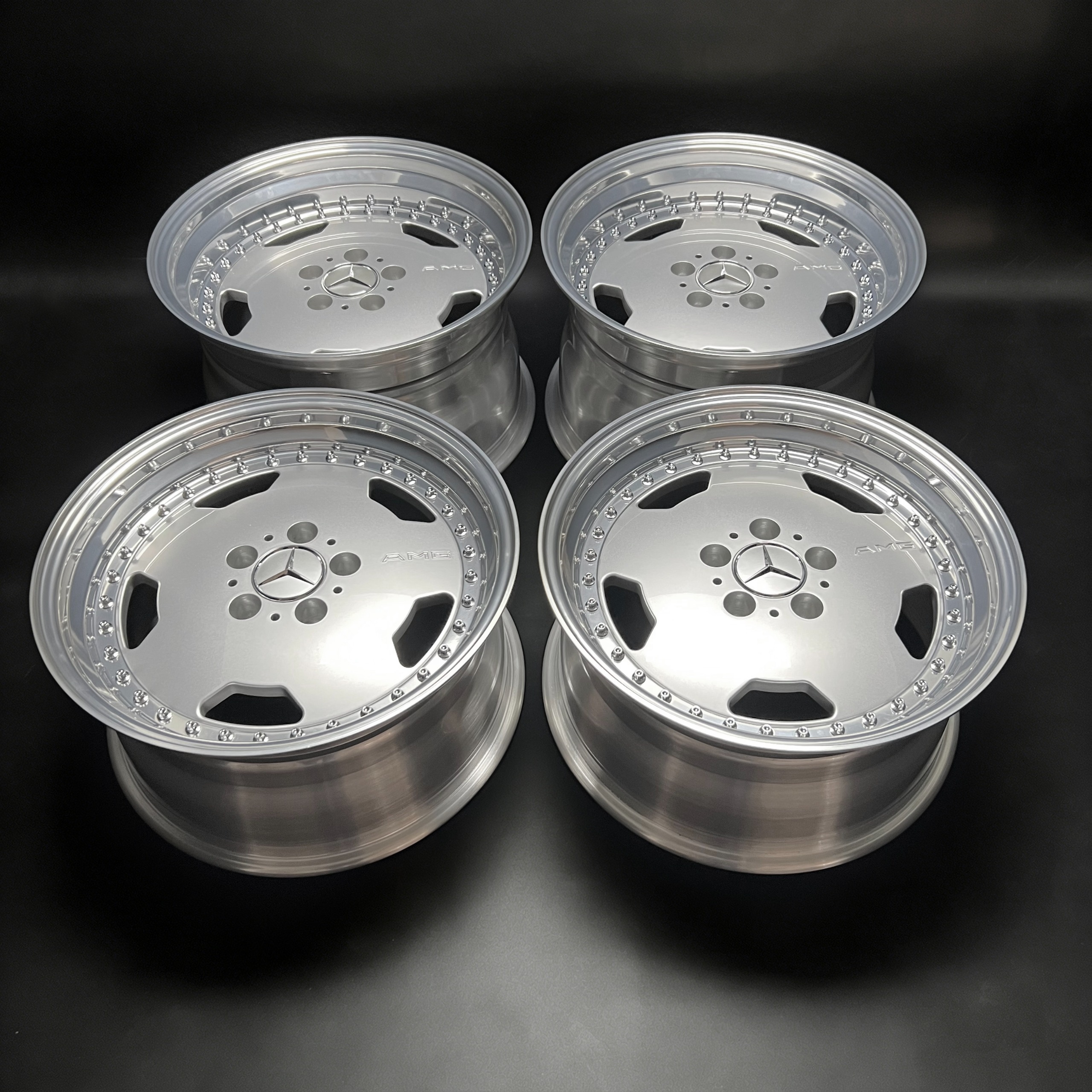 Mercedes Benz AMG Monoblock Wheels Rims Aero I II II Style Custom Made 17” 18” 19” 20” 21" 22" - Image 14