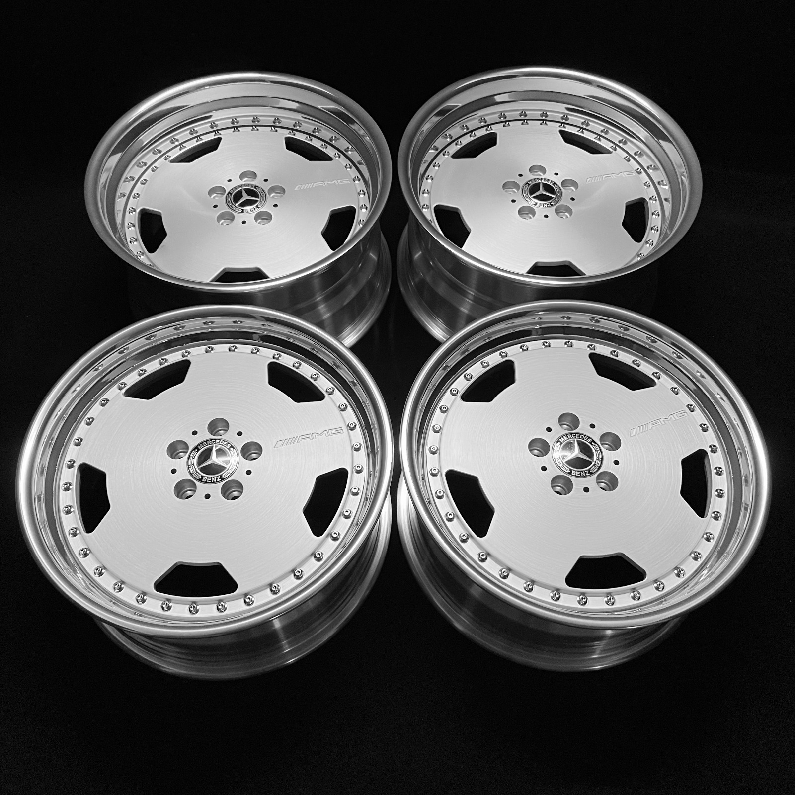 Mercedes Benz AMG Monoblock Wheels Rims Aero I II II Style Custom Made 17” 18” 19” 20” 21" 22" - Image 12