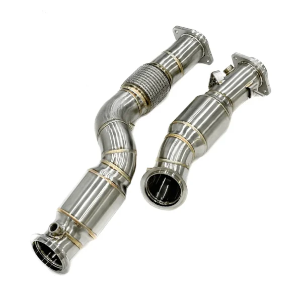 BMW M3 M4 Stainless Steel Catless Downpipes Exhaust G80 G82 2021+