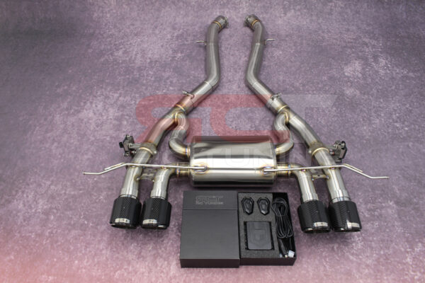 BMW CUSTOM CATBACK EXHAUST SYSTEM VALVED STAINLESS STEEL SUV/SAV ONLY - Image 5