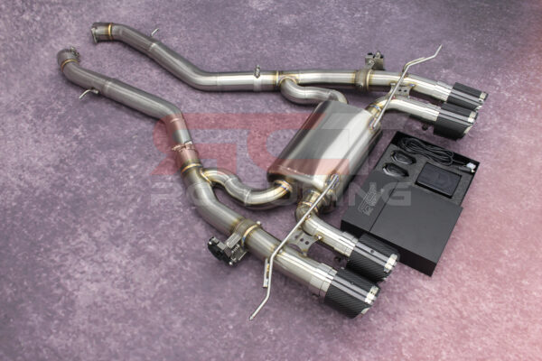 BMW CUSTOM CATBACK EXHAUST SYSTEM VALVED STAINLESS STEEL SUV/SAV ONLY - Image 4