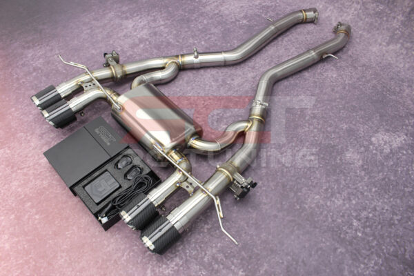 BMW CUSTOM CATBACK EXHAUST SYSTEM VALVED STAINLESS STEEL SUV/SAV ONLY - Image 3