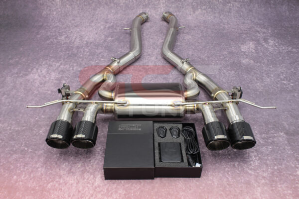 BMW CUSTOM CATBACK EXHAUST SYSTEM VALVED STAINLESS STEEL SUV/SAV ONLY - Image 2