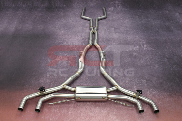 BMW CUSTOM CATBACK EXHAUST SYSTEM VALVED STAINLESS STEEL SEDANS ONLY