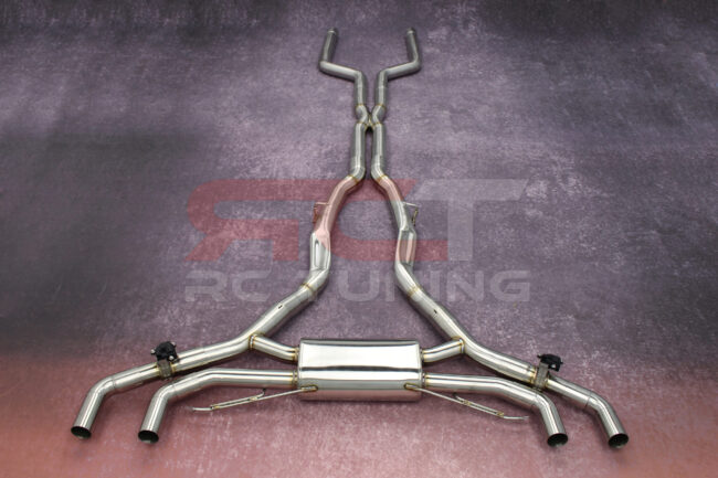 BMW CUSTOM CATBACK EXHAUST SYSTEM VALVED STAINLESS STEEL SUV/SAV ONLY