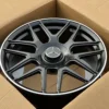 Mercedes Benz 22" Cross Spoke Satin Black Wheels Rims G63 GLS63 GLE63 W167 X167 - Image 2