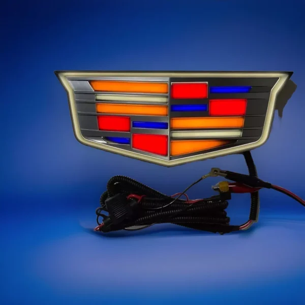 Cadillac Escalade 2015-2024 LED Illuminated Front Emblem Logo - Image 3