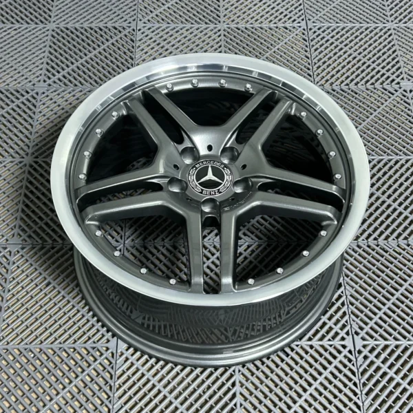 Mercedes-Benz AMG Wheels 2-Piece SL65 S65 CLS55 E63 19" Staggered Front Rear Forged - Image 2
