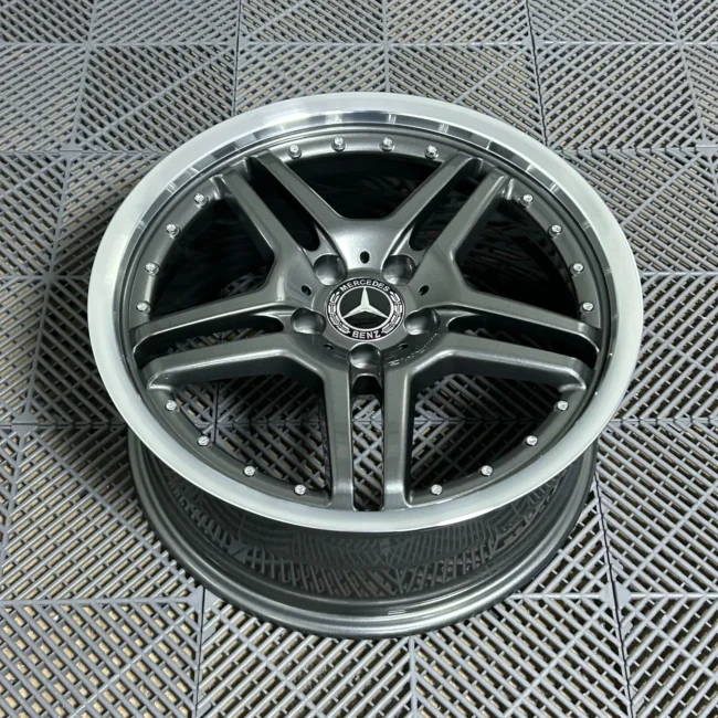 Mercedes-Benz AMG Wheels 2-Piece SL65 S65 CLS55 E63 19" Staggered Front Rear Forged - Image 2