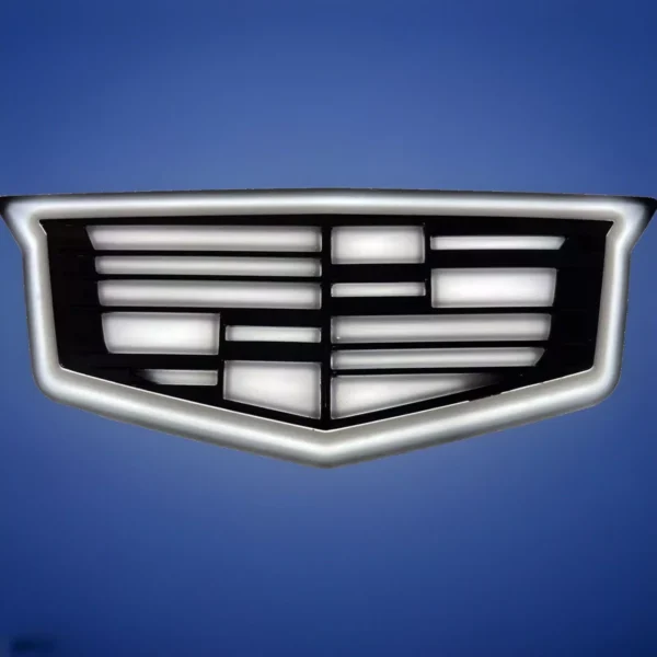 Cadillac Escalade 2015-2024 LED Illuminated Front Emblem Logo - Image 4