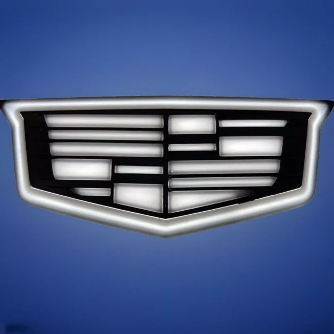 Cadillac Escalade 2015-2024 LED Illuminated Front Emblem Logo - Image 4