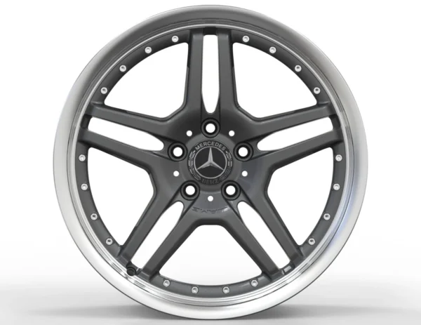 Mercedes-Benz AMG Wheels 2-Piece SL65 S65 CLS55 E63 19" Staggered Front Rear Forged