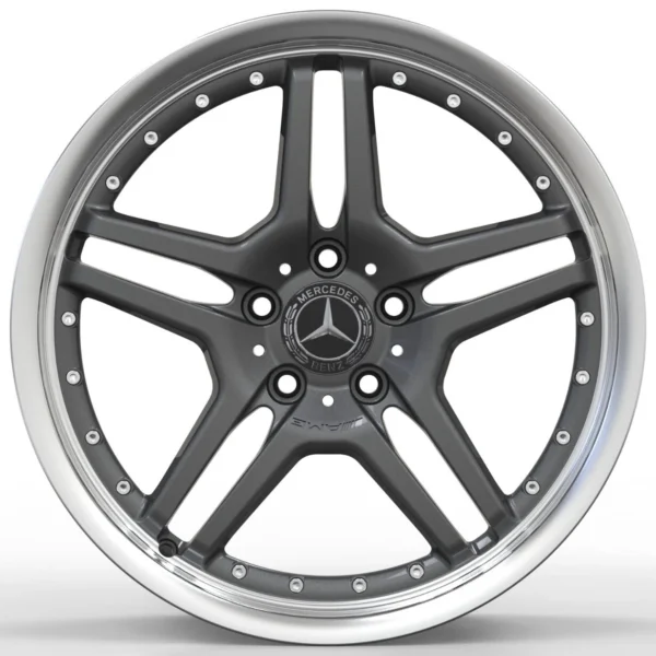 Mercedes-Benz AMG Wheels 2-Piece SL65 S65 CLS55 E63 19" Staggered Front Rear Forged