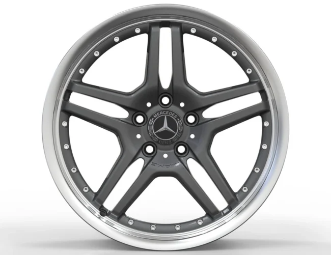 Mercedes-Benz AMG Wheels 2-Piece SL65 S65 CLS55 E63 19" Staggered Front Rear Forged