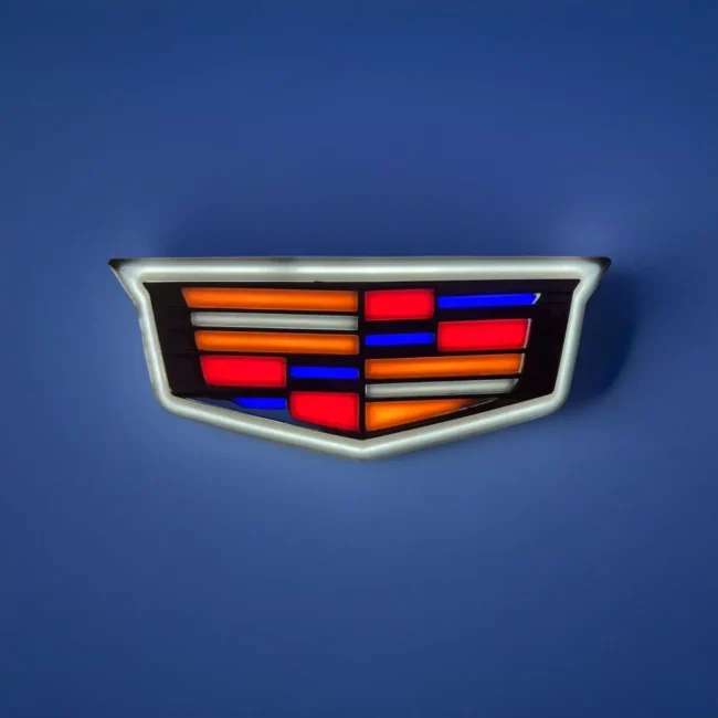 Cadillac Escalade 2015-2024 LED Illuminated Front Emblem Logo - Image 5