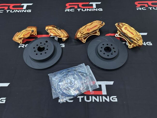 Subaru WRX BRZ Toyota FRS 86 Scion Calipers BBK Package Rotors Pads Brembo
