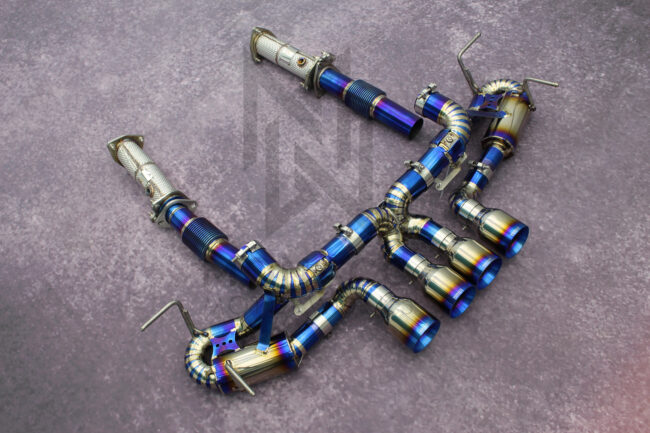 Corvette Z06 ZO6 Stainless Steel/Titanium Valved 3in Catback Exhaust 2020+
