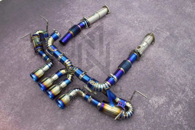 Corvette Z06 ZO6 Stainless Steel/Titanium Valved 3in Catback Exhaust 2020+ - Image 16