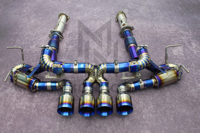 Corvette Z06 ZO6 Stainless Steel/Titanium Valved 3in Catback Exhaust 2020+ - Image 13