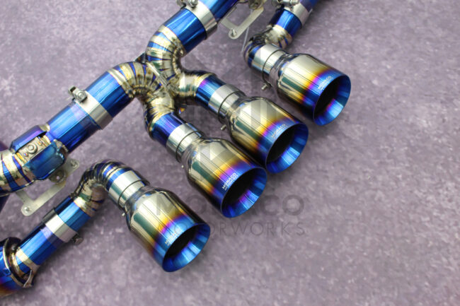 Corvette Z06 ZO6 Stainless Steel/Titanium Valved 3in Catback Exhaust 2020+ - Image 9