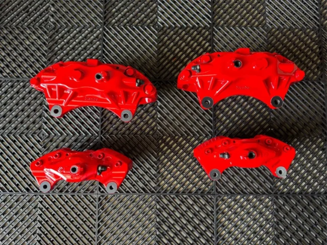 Subaru WRX BRZ Toyota FRS 86 Scion Calipers ONLY BBK Package Pads Brembo - Image 2