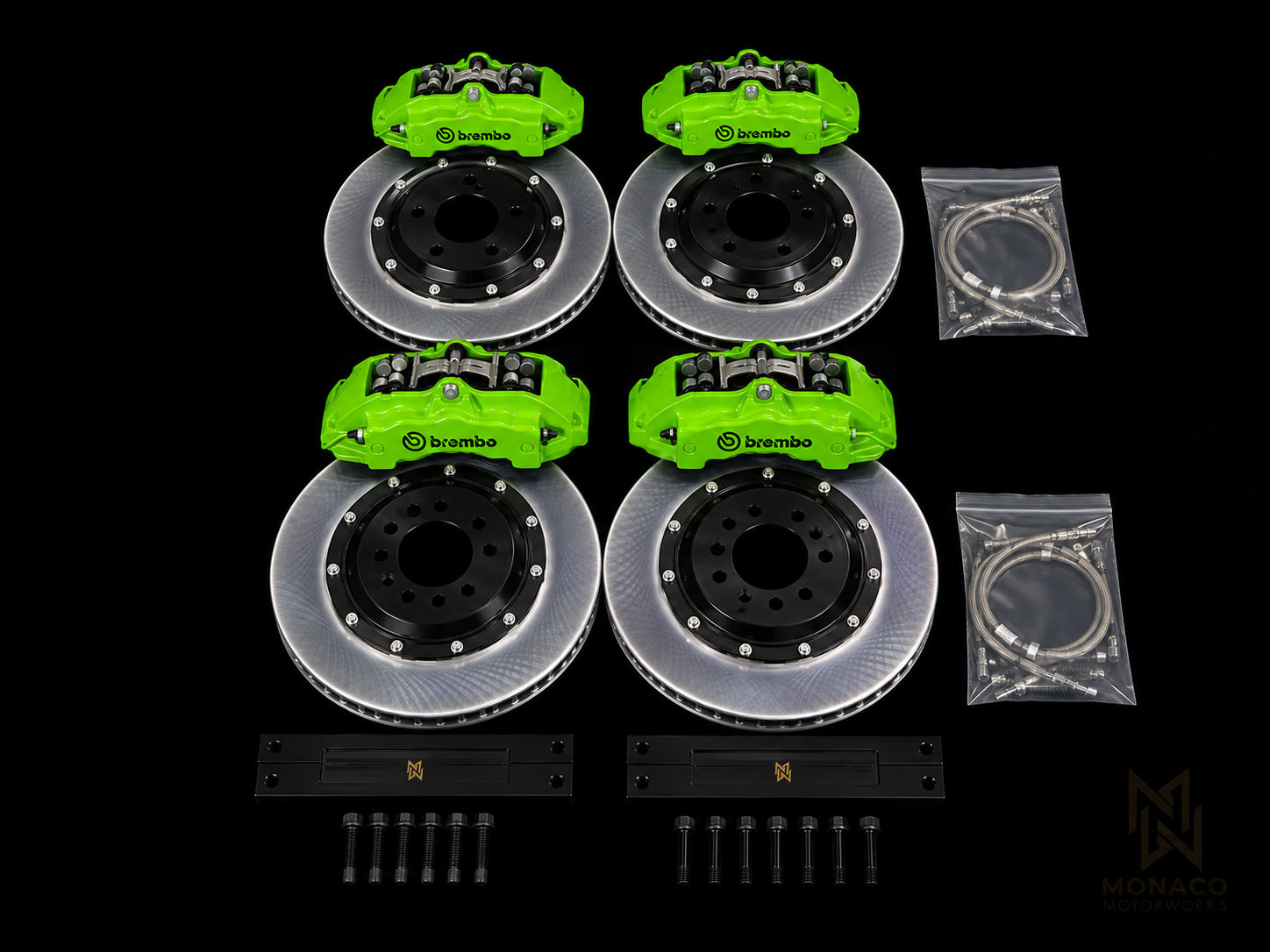 BMW Porsche 18Z Front & Rear Big Brake Kit - Image 4