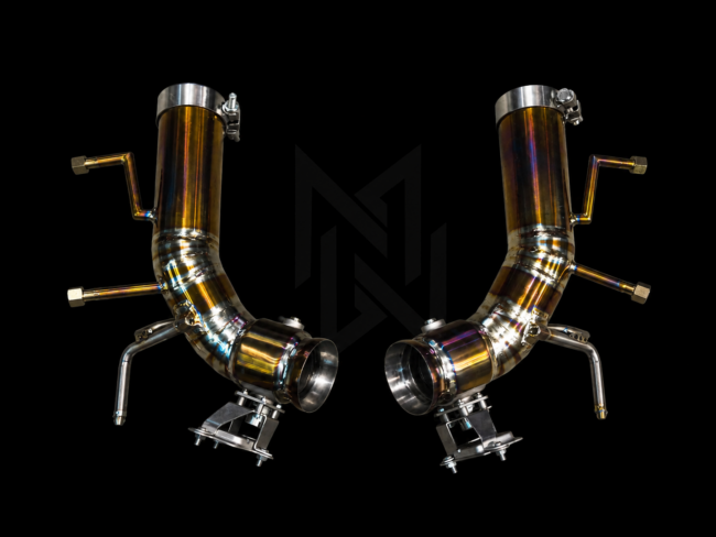 Ferrari 296 Custom Cat-Back Exhaust