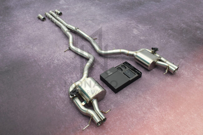 Mercedes-Benz E-Class Custom Cat-Back Exhaust